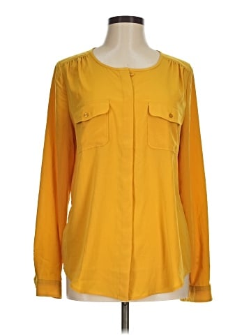 Ann Taylor LOFT Long Sleeve Blouse (view 1)