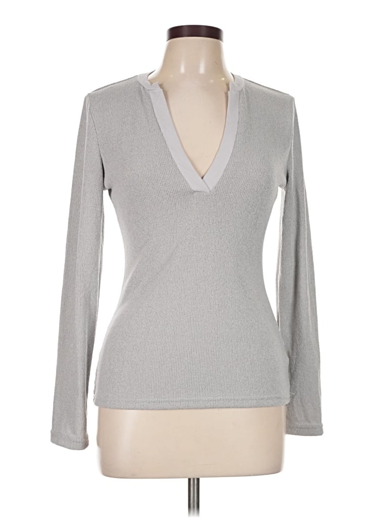 Pre-owned Musera Pullover Sweater In Gray