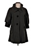 Hazel 100% Cotton Gray Black Coat Size S - photo 1