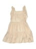 Crewcuts 100% Polyester Metallic Gold Dress Size 5 - photo 1