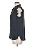 Ann Taylor LOFT 100% Polyester Black Sleeveless Blouse Size M - photo 5