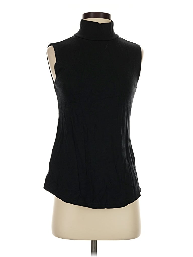 Pre-owned Croft & Barrow Sleeveless T-shirt In Black