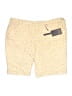NYDJ Print Yellow Shorts Size 16 - photo 1