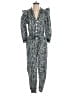 Veronica Beard 100% Cotton Paisley Blue Teal Jumpsuit Size 0 - photo 1