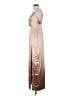 Superdown 100% Polyester Metallic Tan Cocktail Dress Size S - photo 5