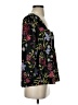 Dolan 100% Polyester Black 3/4 Sleeve Blouse Size S - photo 4
