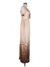 Superdown 100% Polyester Metallic Tan Cocktail Dress Size S - photo 4