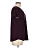 Perseption Concept Burgundy Short Sleeve Blouse Size L - photo 4