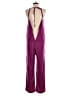 Assorted Brands Solid Purple Jumpsuit Size S - photo 2