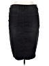 Esteez Solid Black Denim Skirt Size 16 - photo 2