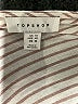 Topshop Stripes Pink Romper Size 10 - photo 3