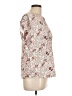 Blooming Jelly Floral Ivory Short Sleeve Blouse Size L - photo 4