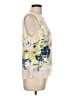 Rose + Olive 100% Polyester Ivory Sleeveless Blouse Size L - photo 4