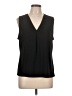 Joie De Vivre Black Sleeveless Blouse Size L - photo 1