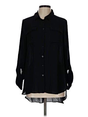 a.n.a. A New Approach Long Sleeve Blouse (view 1)