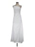 JJ's House 100% Polyester White Cocktail Dress Size S (estimated) - photo 1