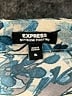 Express Print Blue Long Sleeve Blouse Size XL - photo 7