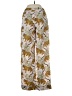 Printfresh Paisley Gold Casual Pants Size XS - photo 2