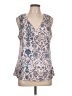 Unbranded 100% Polyester Gray Sleeveless Blouse Size L - photo 1