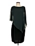 SLNY 100% Polyester Black Cocktail Dress Size 4 - photo 1