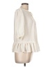 Tommy Hilfiger 100% Polyester Ivory 3/4 Sleeve Blouse Size L - photo 4
