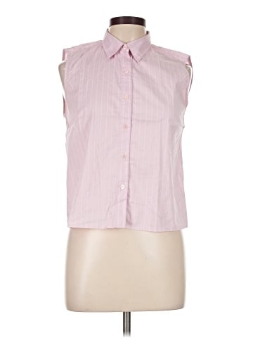 DKNY Sleeveless Button-Down Shirt (view 1)