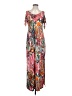 MSK Paisley Pink Casual Dress Size 4 - photo 1