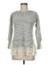 Assorted Brands Gray Long Sleeve Top Size M - photo 1
