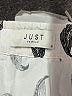 Just Female Graphic White Casual Skirt Size XS - photo 4
