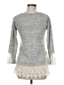 Assorted Brands Gray Long Sleeve Top Size M - photo 2