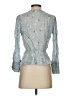 Zara Blue 3/4 Sleeve Blouse Size S - photo 2