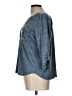 Christopher & Banks Blue Long Sleeve Henley Size L - photo 5