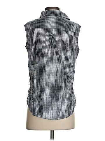 Lulu-B Sleeveless Button-Down Shirt (view 2)