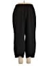 Unbranded 100% Polyester Solid Black Track Pants Size XL - photo 1