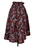 Draper James 100% Polyester Floral Red Purple Casual Skirt Size XS - photo 2