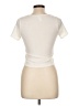 Caution to the Wind Ivory Short Sleeve Top Size L - photo 2
