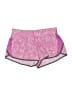 Nike 100% Polyester Hearts Pink Athletic Shorts Size L - photo 1