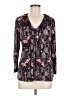 Daniel Rainn Black 3/4 Sleeve Blouse Size M - photo 1