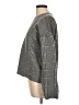 Maje Plaid Gray Pullover Sweater Size Lg (3) - photo 5