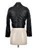 Lab 100% Leather Black Jacket Size UK 10 / US 6 - photo 2