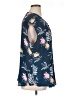 Apt. 9 100% Polyester Floral Blue Short Sleeve Blouse Size 1X - photo 4