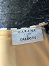 Cabana Life Stripes Yellow Blue One Piece Swimsuit Size L - photo 3