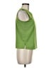 Notations 100% Polyester Green Sleeveless Blouse Size M (petite) - photo 4