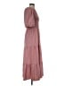WAYF 100% Polyester Pink Casual Dress Size S - photo 4