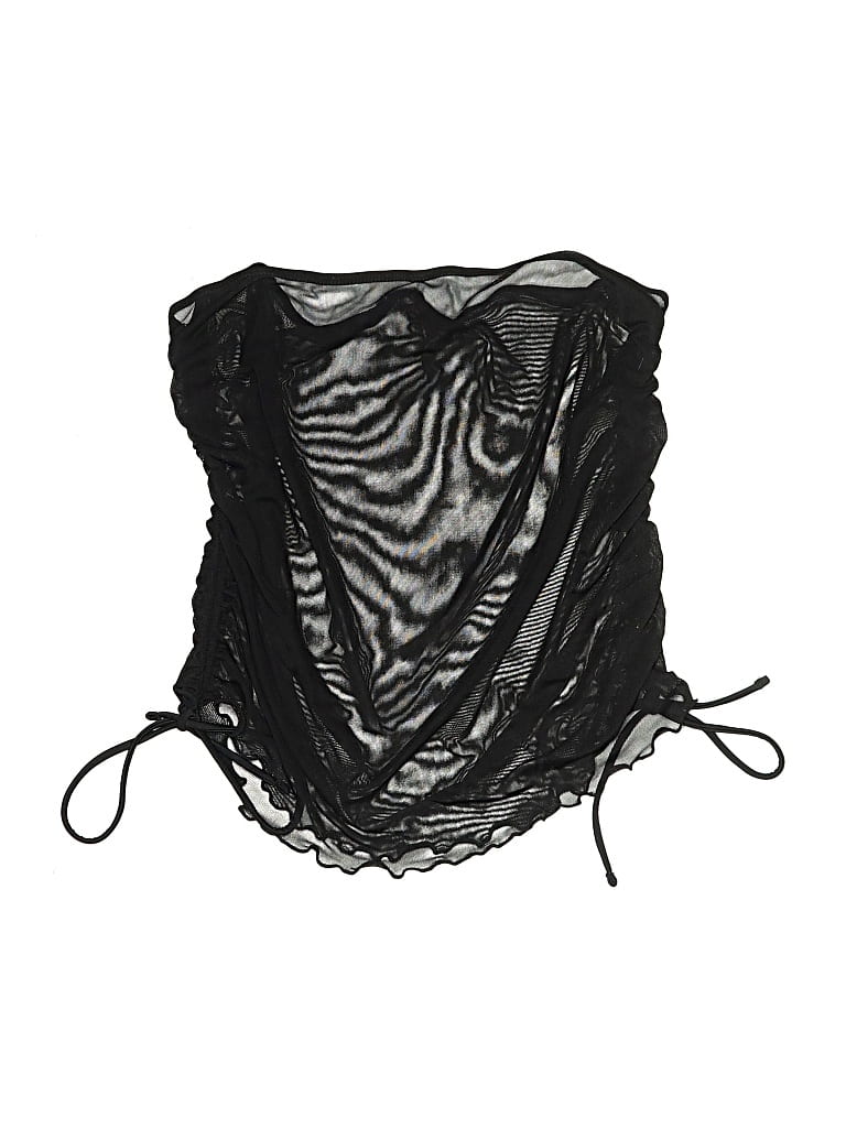 Pre-owned Unbranded Swimsuit Cover Up In Black