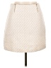 Goa Chevron-herringbone Ivory Formal Skirt Size Lg (T3) - photo 1