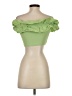 Zara Green Short Sleeve Top Size S - photo 2