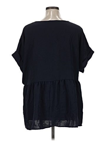 chic soul (chicsoul.com) Short Sleeve Blouse (view 2)