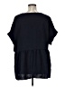 chic soul (chicsoul.com) 100% Polyester Black Short Sleeve Blouse Size 1X - photo 2