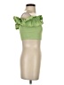 Zara Green Short Sleeve Top Size S - photo 4